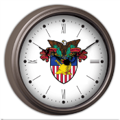 CK835_Custom logo wall clock